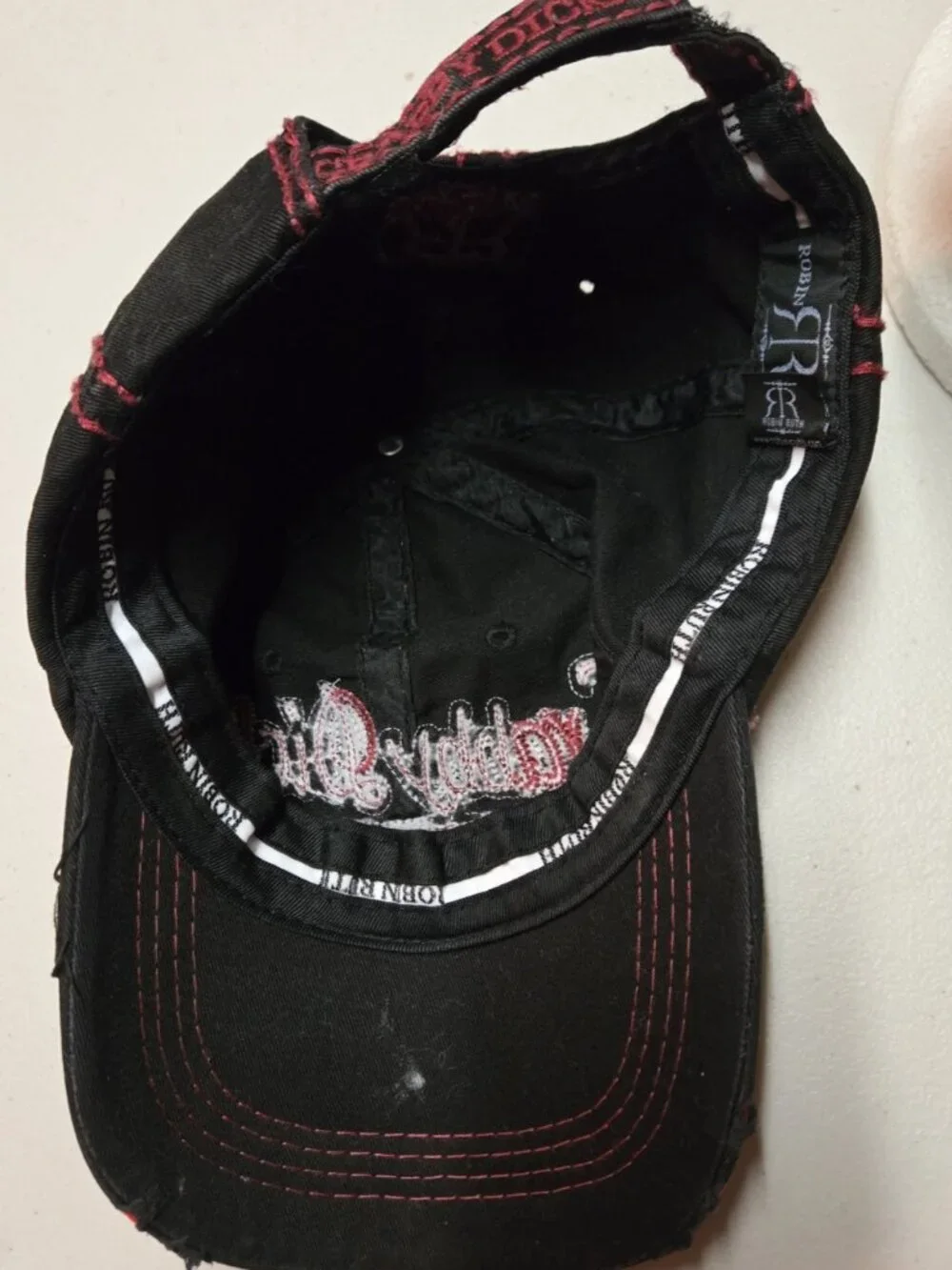 Robin Ruth Crabby Dick's DE 1869 Unisex Hat Cap Adjustable StrapBack